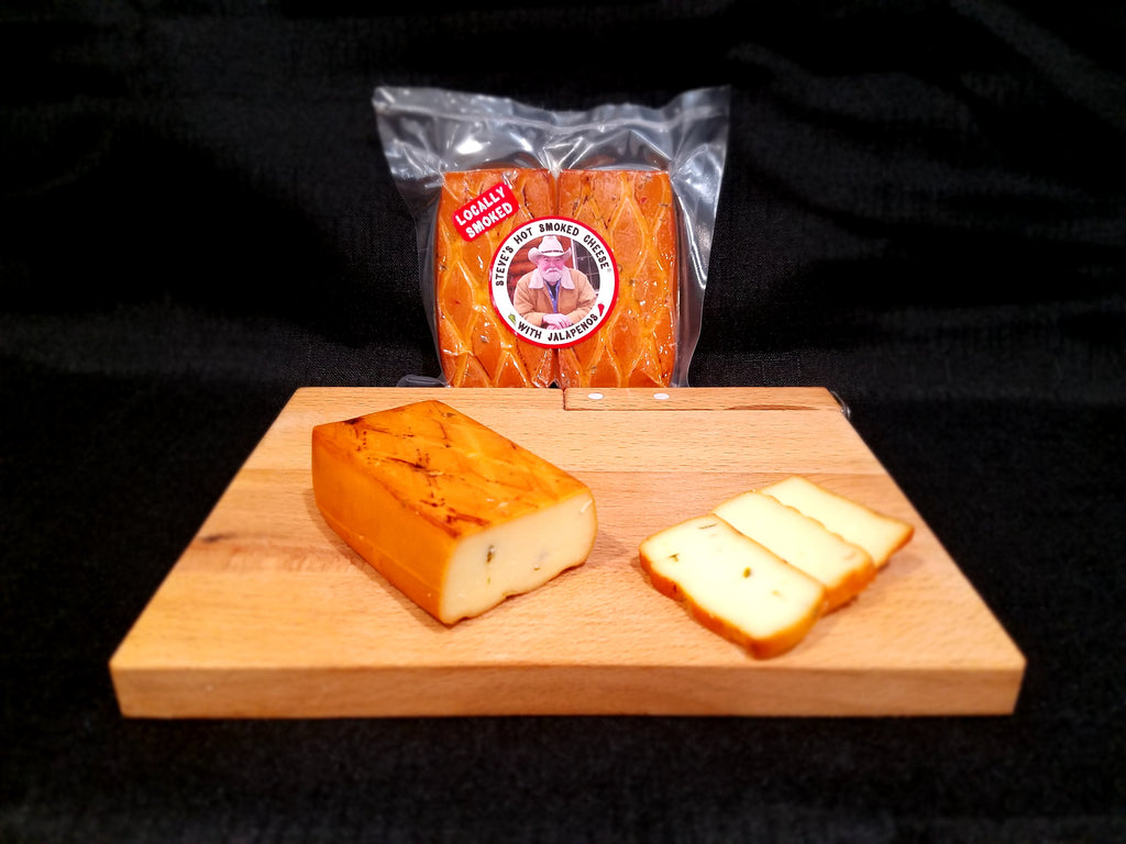 Steve's Hot Smoked Jalapeno Cheese by Bigfoot Smoked Products